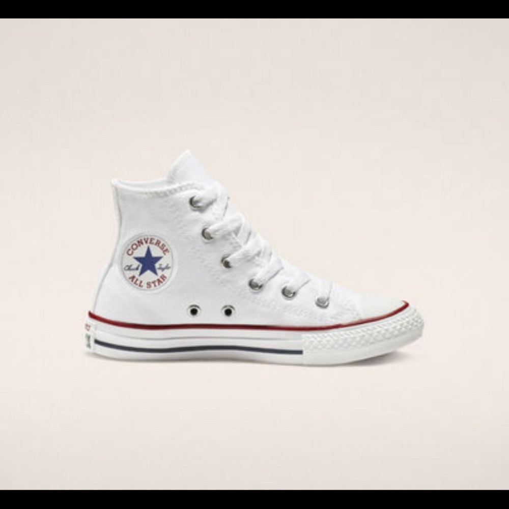 High Top White Converse